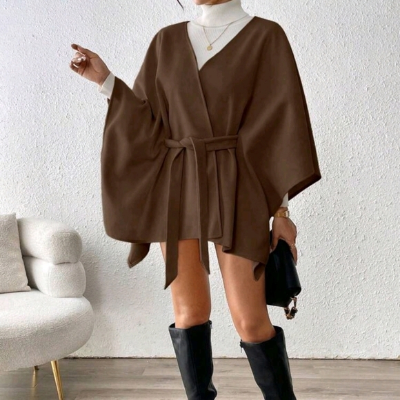 Fashionable Casual Versatile Cover Up Style Overcoat,Women,Autumn